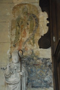 Église, peinture de saint André