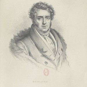 François Adrien Boïeldieu compositeur français (1775- 1834)